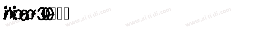 sinkinsans 300字体转换